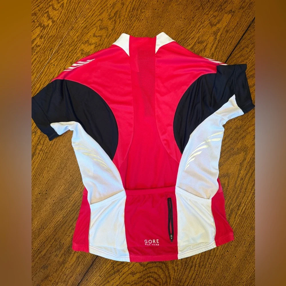 Gore Bike Wear Jersey Top Sz XL Red White - Picture 5 of 6